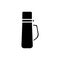 Thermos bottle silhouette vector