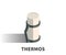 Thermos icon, vector symbol.