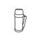 Thermos water stainless line simple logo