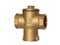 Thermostatic mixing valve is designed to regulate the temperature of the heating medium in the return pipe of heating systems.