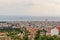 Thessaloniki, view of the port and downtown, Greece. Panoramic view of Thessaloniki, Greec