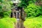 Thetis grotto with Venus de` Medici statue in Sofiyivka park in Uman, Ukraine