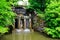 Thetis grotto with Venus de` Medici statue in Sofiyivka park in Uman, Ukraine