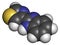 thiabendazole tiabendazole fungicidal and anti-parasite molecule. Used as food preservative and antihelmintic drug.