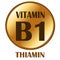 Thiamin, Vitamin B1, Circular pictogram