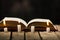 Thick book lying open on wooden surface, wax candles placed in front, beautiful night light setting, magic concept shoot