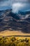 Thick clouds over Ruby Mountains