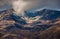 Thick clouds over Ruby Mountains