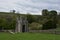 Thick Clouds Over Ruins of Shap Abbey