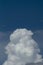 thick cumulus clouds on a hot day