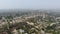 Thick haze and smog over San Diego due to wildfire in California.