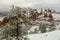 Thick Layer of Snow Covers The Kolob Terrace Area of Zion