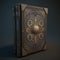 Thick Magic Book, Ancient Bible, Closed Medieval Book Imitation, Abstract Generative AI Illustration