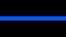 Thin blue line flag - a sign to honor and respect police