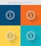 Thin thin line icons set of finance & funding and investment, modern simple style