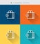 Thin thin line icons set of shopping & e-commerce , modern simple style