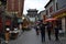 The things happening around Luoyang`s old city. Tourists, locals