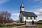 Thingvallakirkja Church in the valley of Thingvellir National Park in Iceland