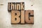 Think big motivation