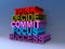 Think decide commit focus success