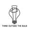 Think outside the bulb instead box inspiring ideas