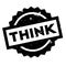 Think rubber stamp