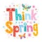 Think spring