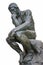 The Thinker - one of the most famous sculptures by Auguste Rodin