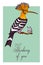 Thinking of you - card. Hoopoe is a tropical bird. watercolor drawing.