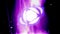 Third Eye Chakra Ajna Mandala Spins in Purple Energy Field