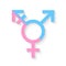 Third gender and sex symbol concept