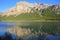 Third Ghost Lake Scenic Landscape Banff National Park Canadian Rocky Mountains