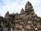 The third level of Angkor Wat under restoration work