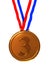 Third place medal