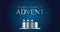 Third Sunday of Advent Background Illustration Design