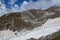 Thokla (Thok La) lodges with blue sky and clouds, Everest Base Camp trek, Nepal