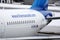 Thomas Cook airlines, close-up view