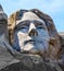 Thomas Jefferson carved on Mount Rushmore