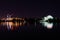 Thomas Jefferson Memorial Night Illuminated Evening Reflecting T