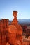 Thor`s Hammer rock formation in Bryce Canyon National Park