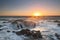 Thor\'s Well sunset, Cape Perpetua, Oregon