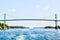 Thousand Islands International Bridge Over Saint Lawrence River