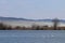 Thousands of snow geese with tundra swans