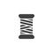 Thread bobbin vector icon