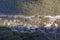 Thredbo Village viewed from above. Mount Kosciuszko National Par