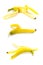 Three banana peels