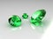 Three Beautiful Emeralds