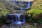 Three beautiful Waterfalls, Nant Bwrefwy, Upper Blaen-y-Glyn