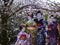 Three beautiful women and a wonderful little girl in Maiko kimono dress