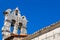 Three bells above a church